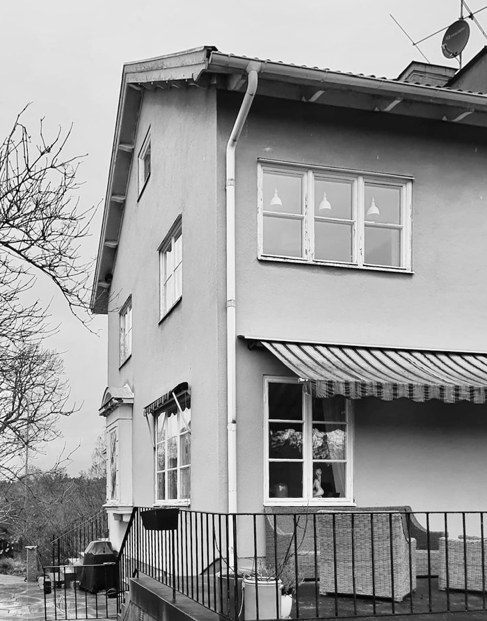 Villa i Ålsten exteriört